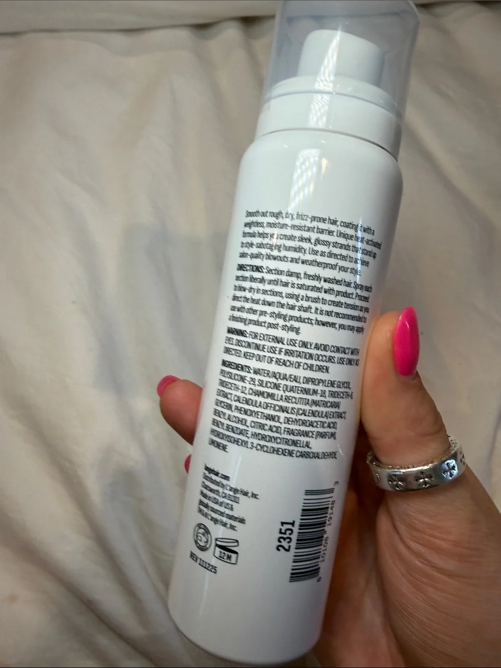 L’ange Glass Hair Anti-Frizz Thermal Blowout Extender